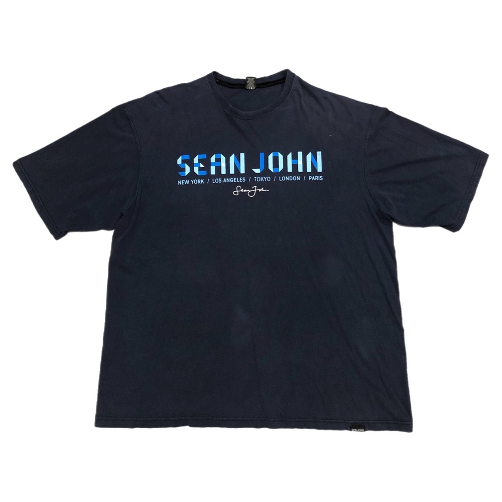 Y2K Sean John Spellout Diddy Tee